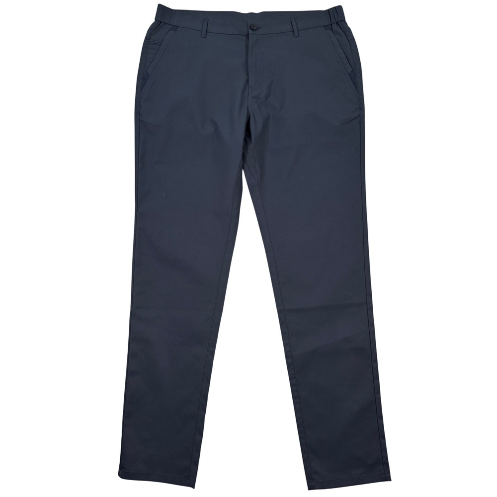 JACK ARCHER Deep Blue Flat Front Chino Pants Mens 36x34‎ Casual Preppy Workwear